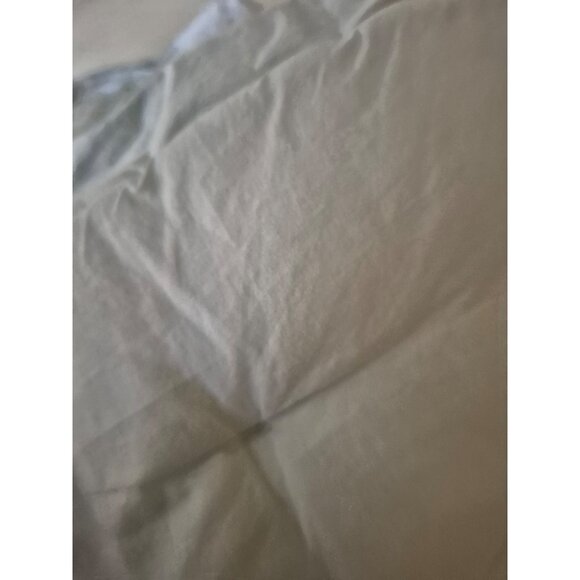 Pottery Barn Comforter Set 2 STD Shams Aqua Blue Cotton Sz F/Q Discontinued Item - Picture 8 of 11